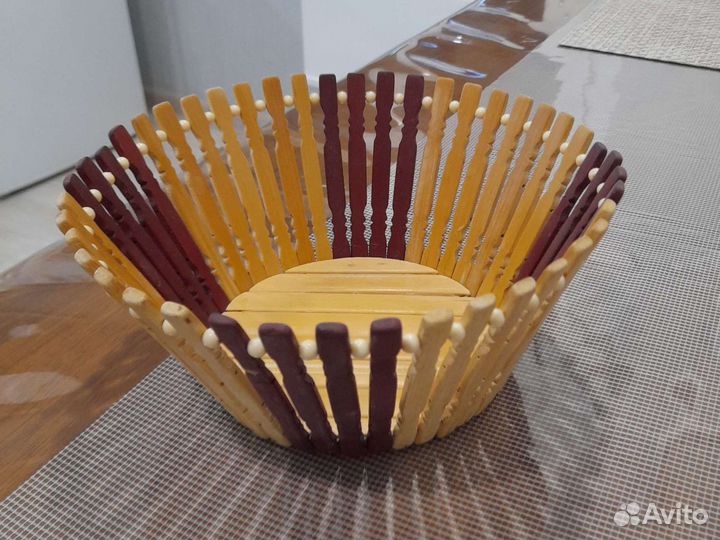 Бамбуковая корзинка