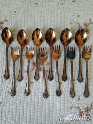 Набор маленьких вилок для торта