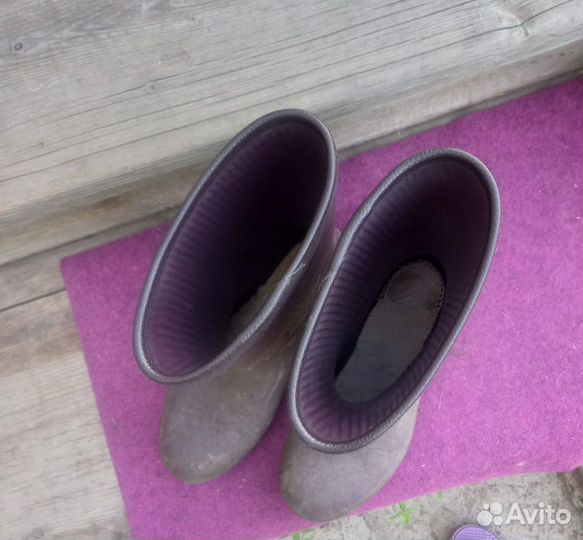 Ботинки зимние и сапоги резиновые р.40