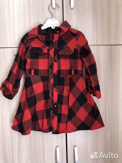 Платье рубашка