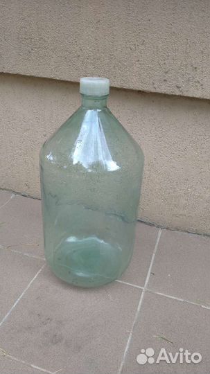 Бутылка стеклянная