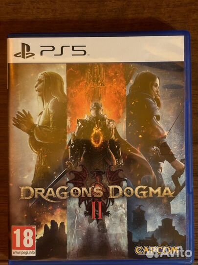 Dragons dogma 2 ps5 диск