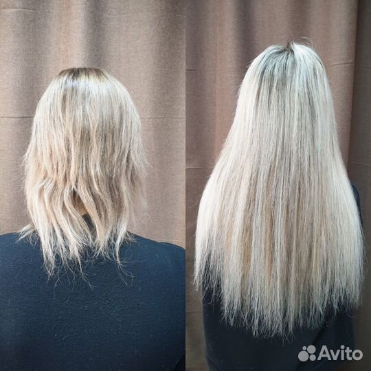 Капсульное наращивание волос