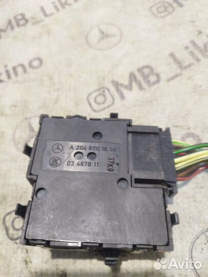 Блок управления сиденьем левый Mercedes E-Class