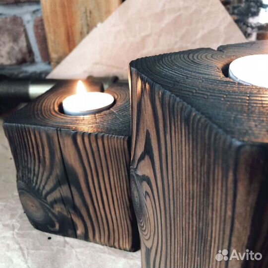 Подсвечник loft