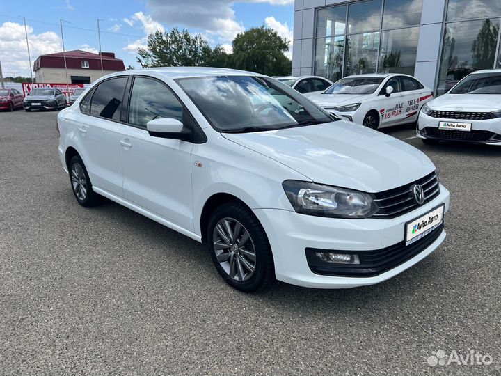 Volkswagen Polo 1.6 AT, 2019, 119 465 км