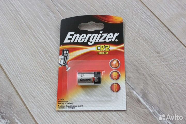 Литиевые батареи Energizer CR2 3V Lithium.(Новые.)