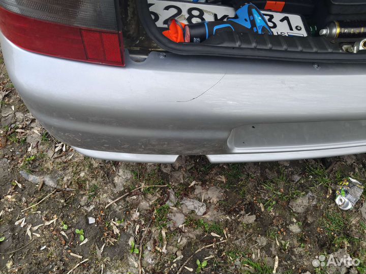 Задний бампер ваз 2112