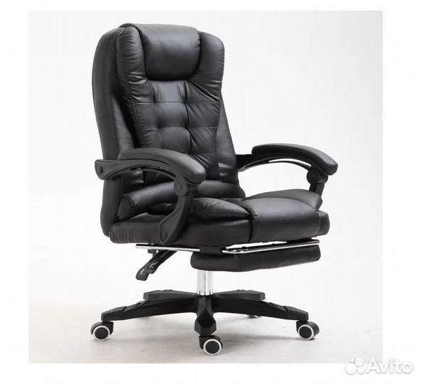 Офисное кресло с Массажем - черное