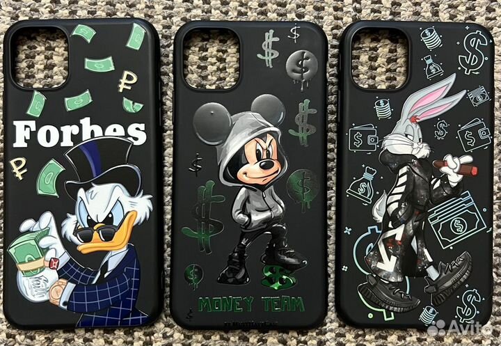 Чехлы iPhone 11 Pro Max 3шт