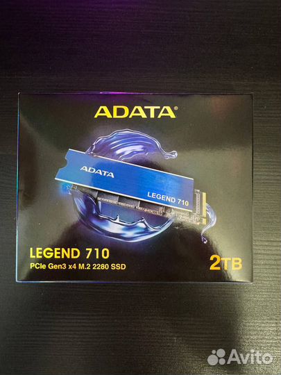 Adata 2 Tb NVMe SSD legend 710 (aleg-710-2TCS)