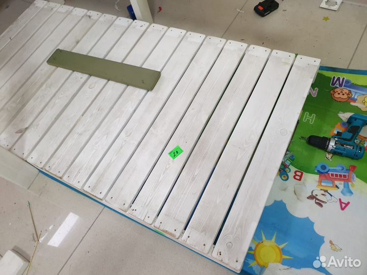 Детский игровой домик, деревянный