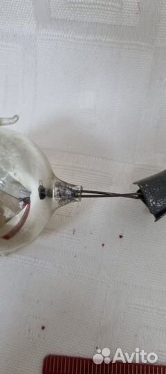 Елочные игрушки СССР. Чайник. Серебро