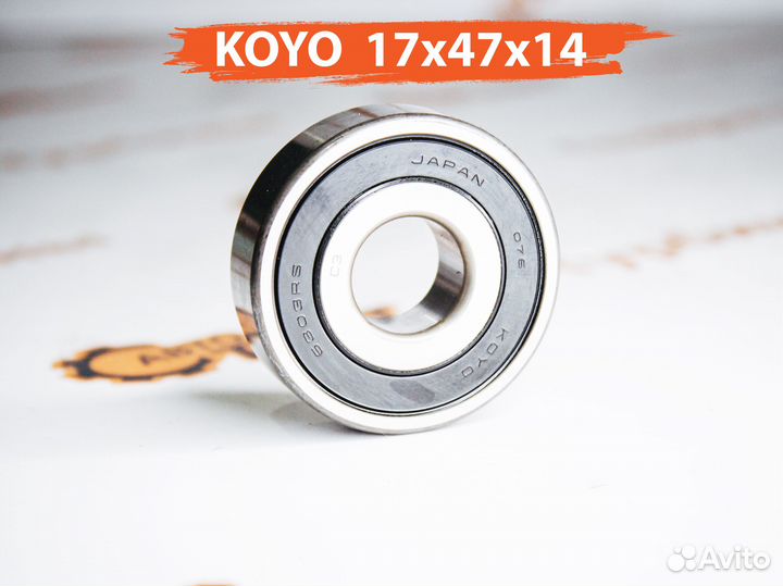 Подшипник 6303 Koyo 17x47x14 Универсальный