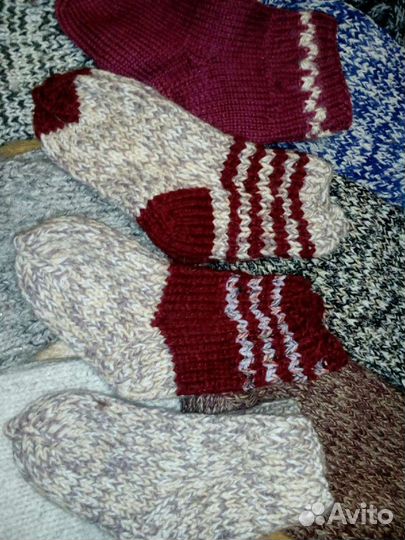Носки ручная вязка