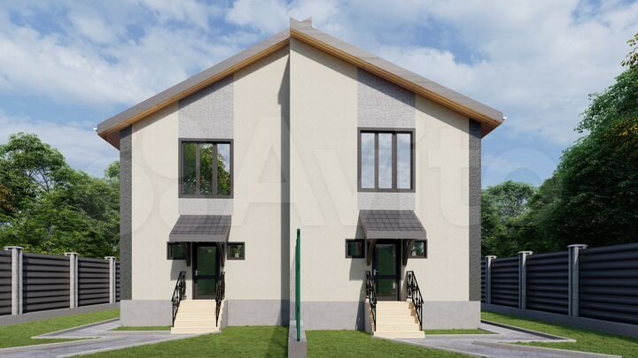 Дом 187,7 м² на участке 6 сот.