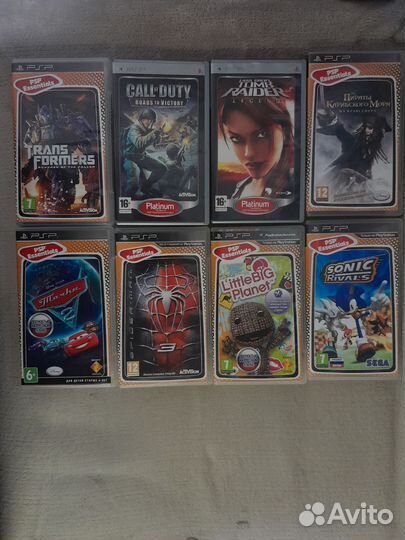 Игры для PSP 1008/2008/3008/E1008