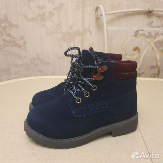 Новые ботинки нат.замша 32
