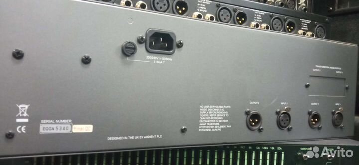 Эквалайзер LA audio eq231g Dbx 2231