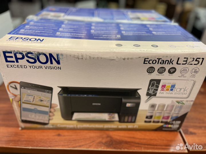 Мфу струйный цветной epson EcoTank L3251 (14)