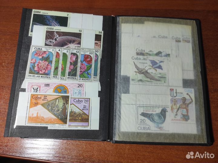 Альбом с марками Куба