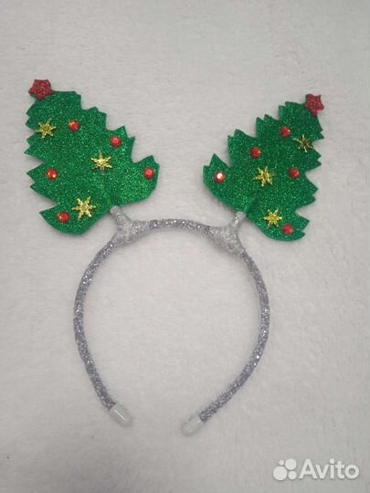 Ободок елочка
