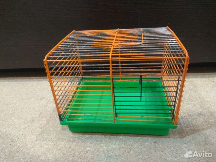 Клетки для грызунов и колесо, домик, миска