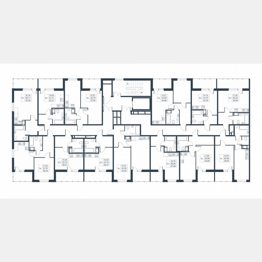 1-к. квартира, 35,7 м², 6/9 эт.