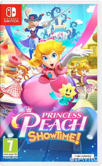 Princess Peach: Showtime Nintendo Switch, русская