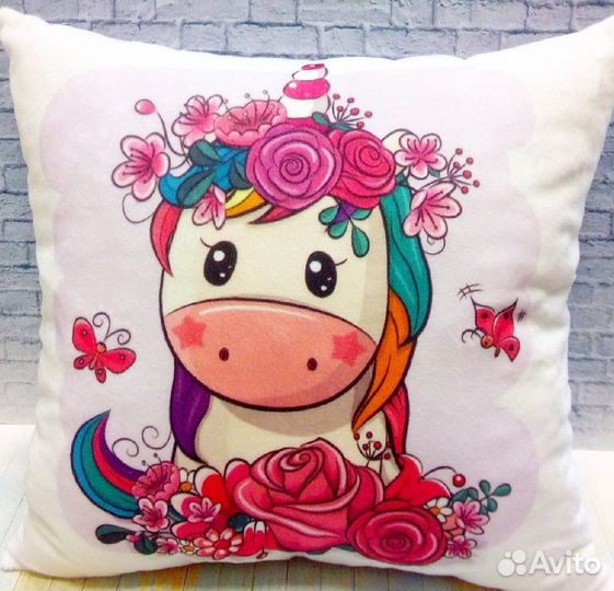 Подушка плюшевая 35*35