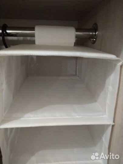 Подвесной органайзер с полками для хранения одежды