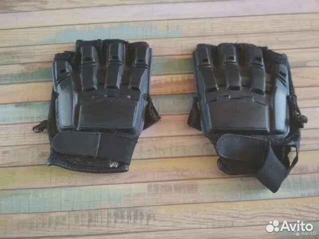 Перчатки без пальцев (размер L)