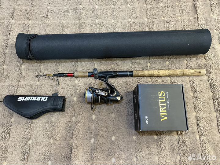 Спиннинг с катушкой