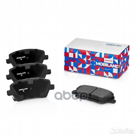 Колодки тормозные дисковые перед 429103400 mobi
