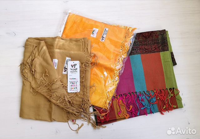 Палантины шарфы новые Индия