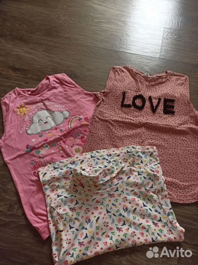 Лонгсливы H&M р.134-140