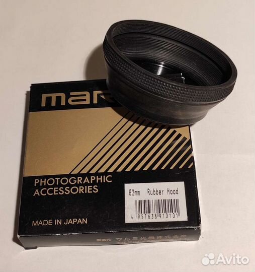 Бленда для объектива резиновая 62мм