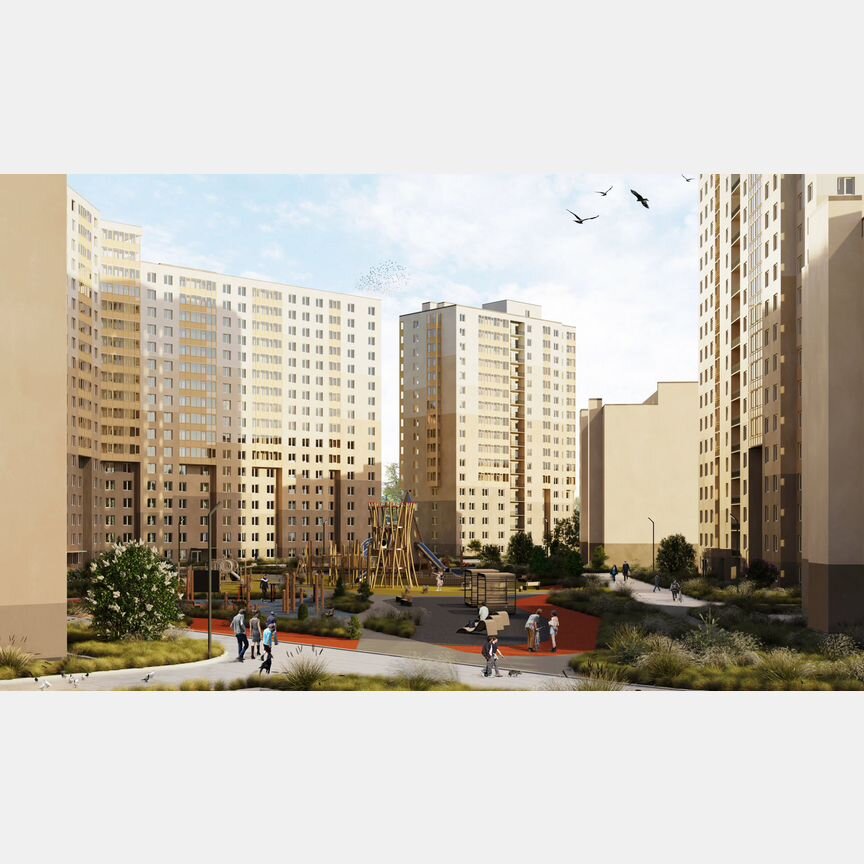 1-к. квартира, 33 м², 15/17 эт.