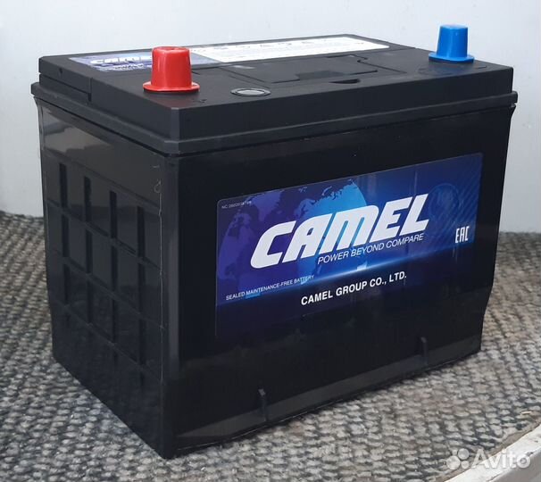 Аккумулятор Camel Power Asia 72Ah R+ L+
