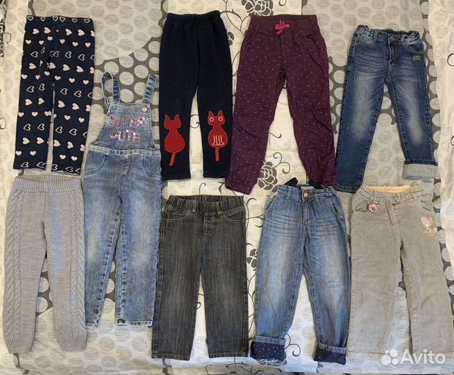 Вещи пакетом 98-104 для девочек