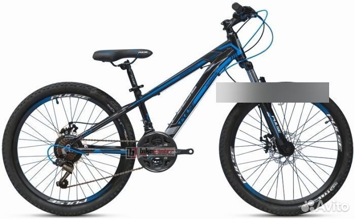 Велосипед подростковый 24 рама алюминий pulse