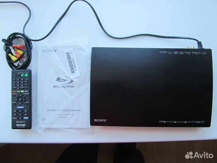 BLU-RAY Disc/DVD Player sony