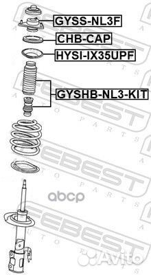 Опора переднего амортизатора gyssnl3F Febest