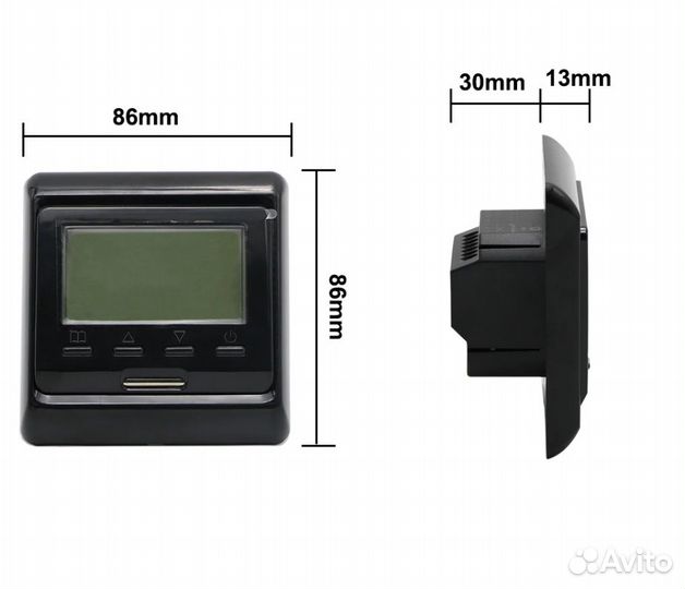 Терморегулятор для теплого пола с Wi-Fi