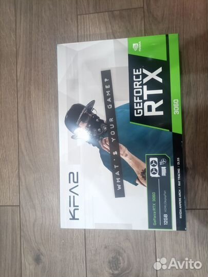 Видео карта KFA2 RTX 3060 12 Gb 192 bit gddr6