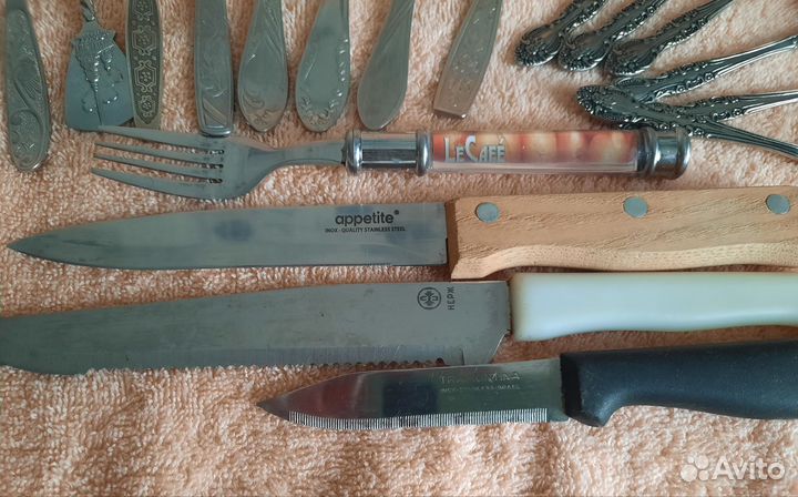 Ложки, вилки, ножи нержавейка СССР