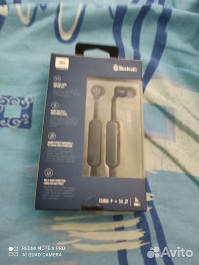 Беспроводные наушники jbl pure bass wireless 165bt