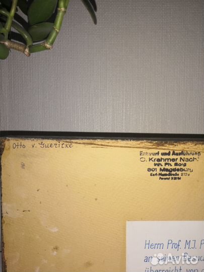 Картина Магдебургский эксперимент. Подписная