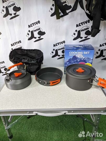 Набор посуды с чайником 1,1л