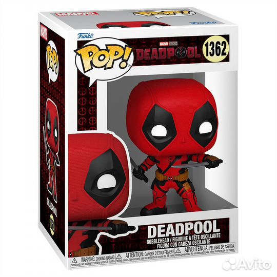 Фигурка Funko POP Bobble Marvel Deadpool 3